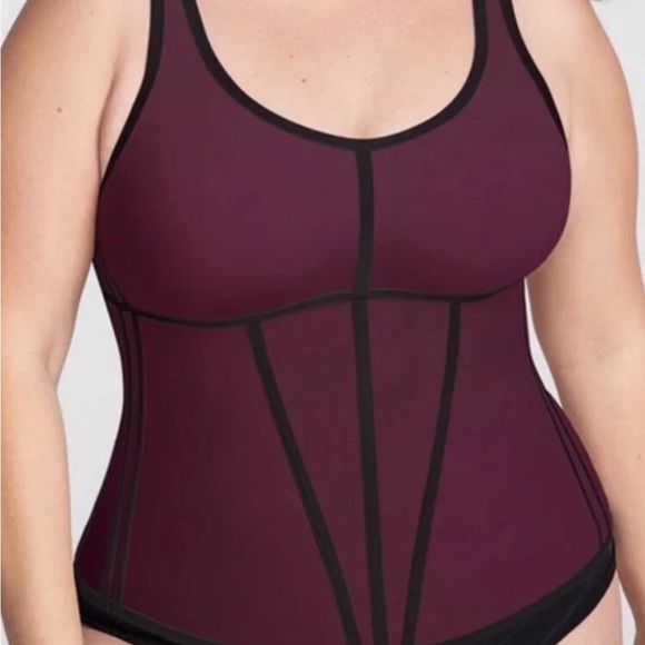 HoneyLove Boldness Tank Black Shapewear Compression Sculpting Control Sz Large - Picture 5 of 5